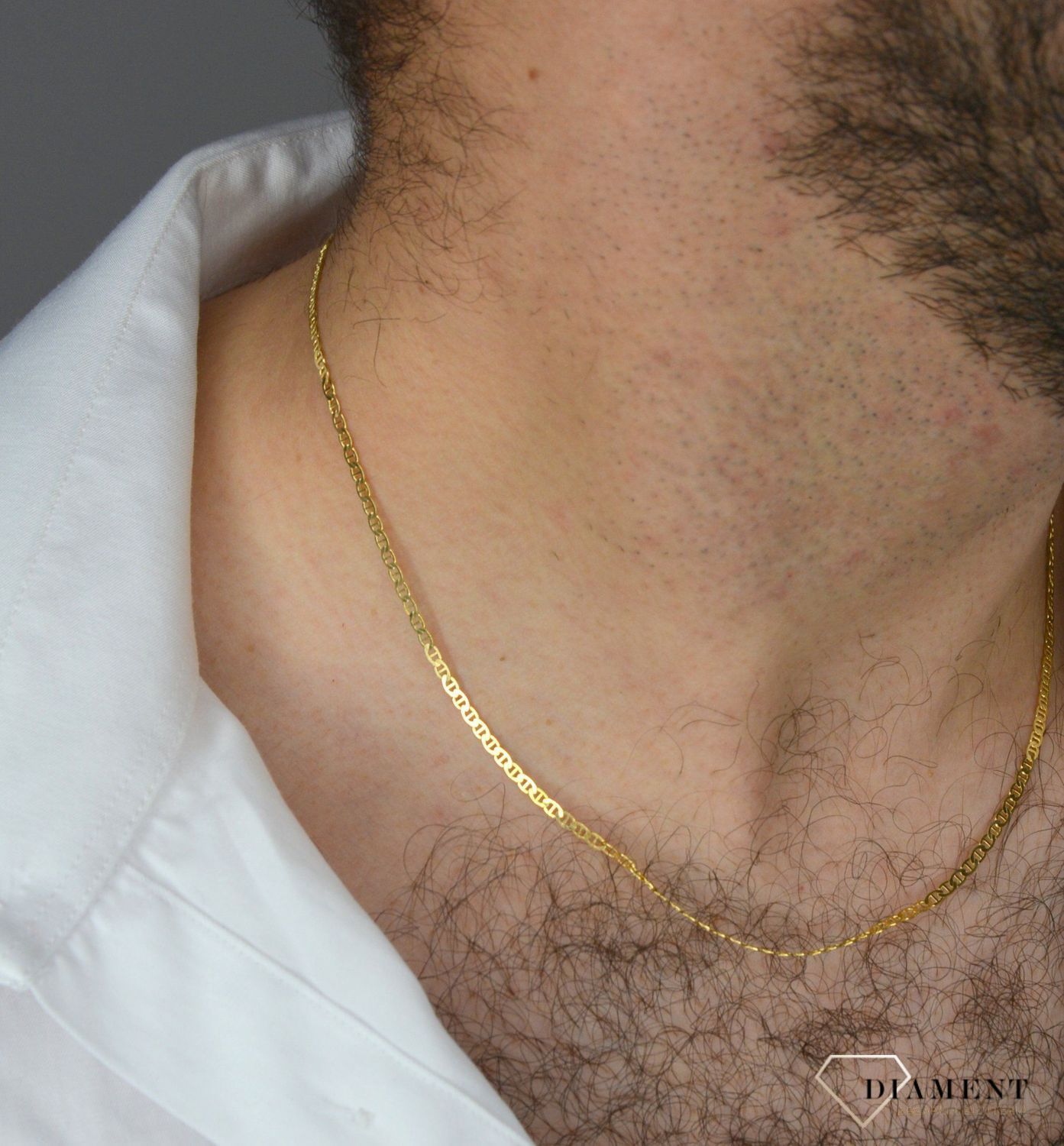 Złoty łańcuszek 333 Gucci 2,5 mm DIA-LAN-1444-333 2,5mm.jpg